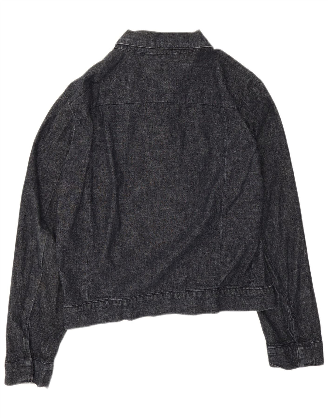 Giacca di jeans da uomo Diesel UK 40 Large in cotone blu navy