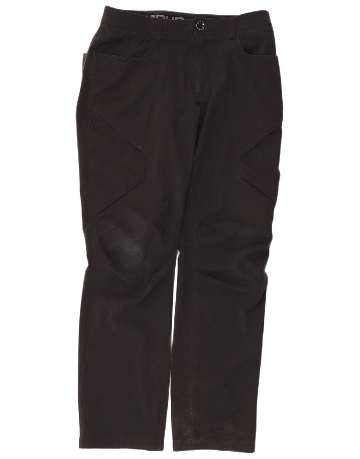 Pantaloni larghi da uomo Under Armour W34 L32 poliestere nero