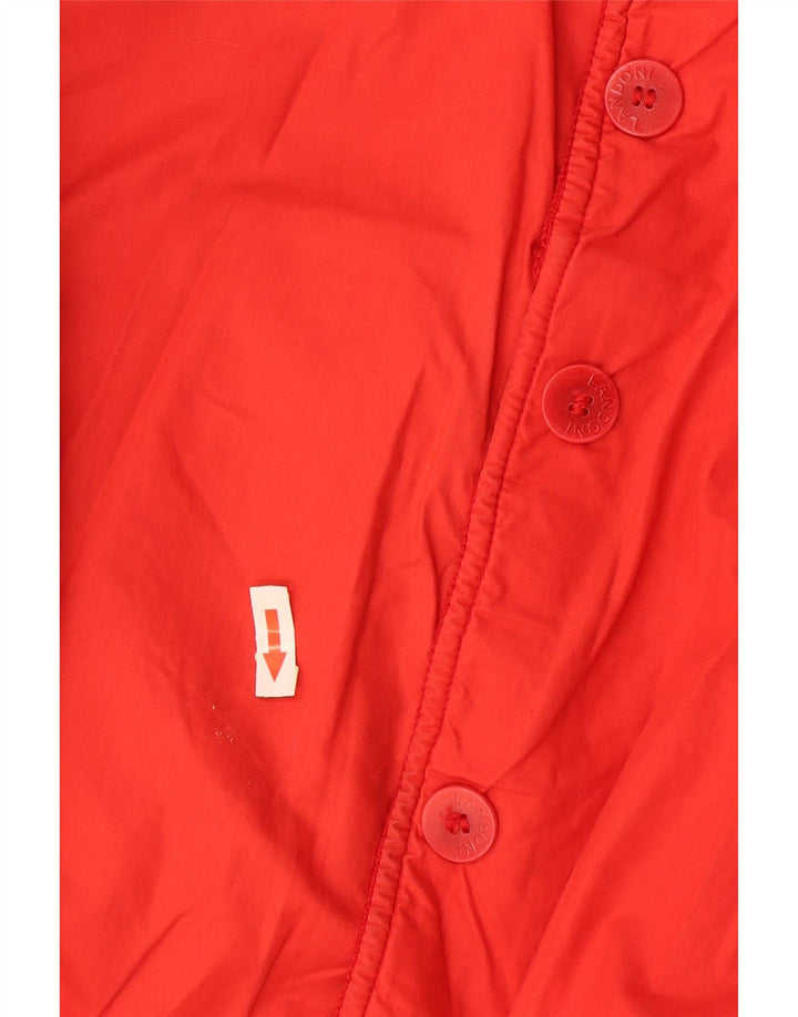 Giacca reversibile vintage da uomo UK 40 grande lana rossa