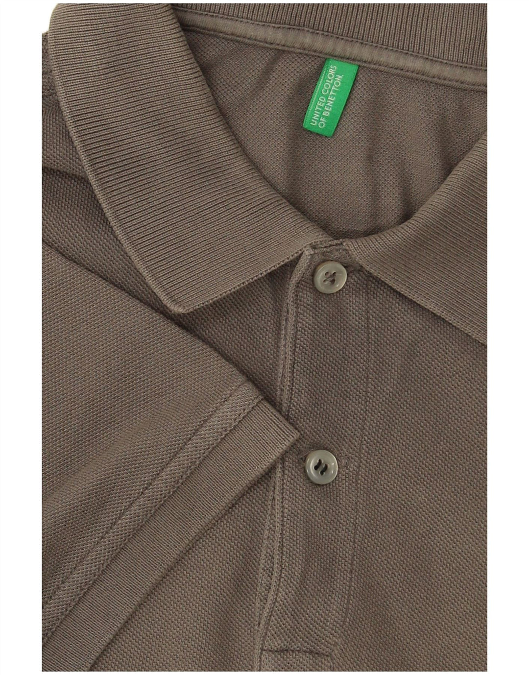 Polo Uomo BENETTON Grigio Medio