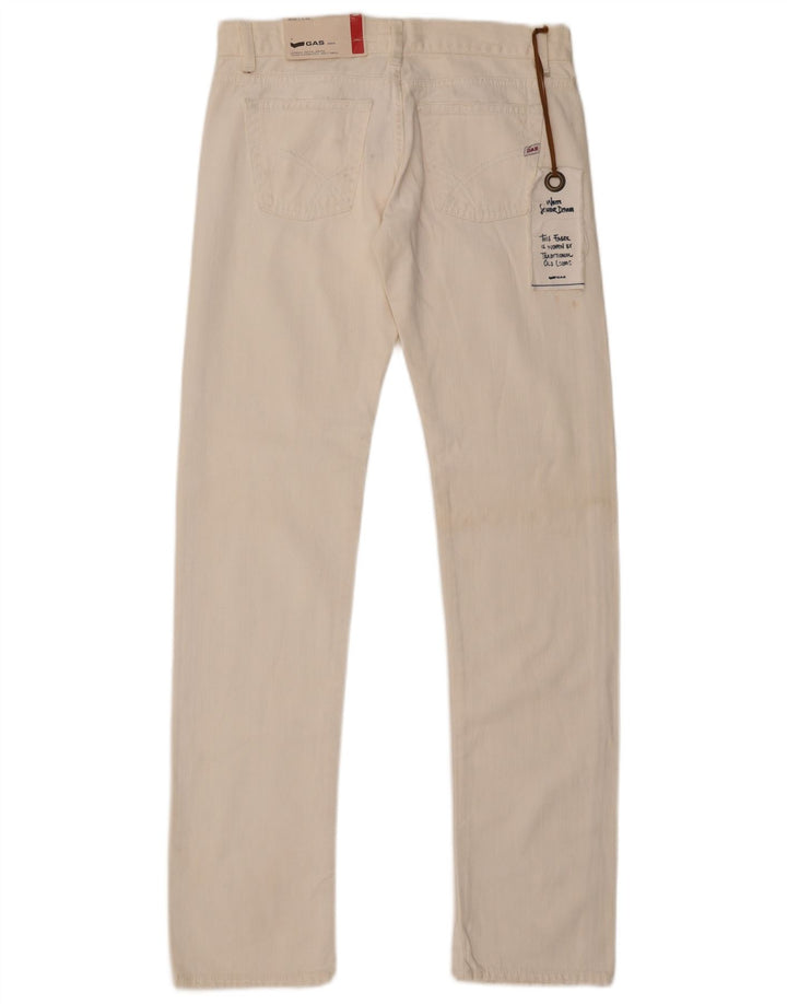 Jeans slim da donna Gap W28 L34 cotone bianco sporco