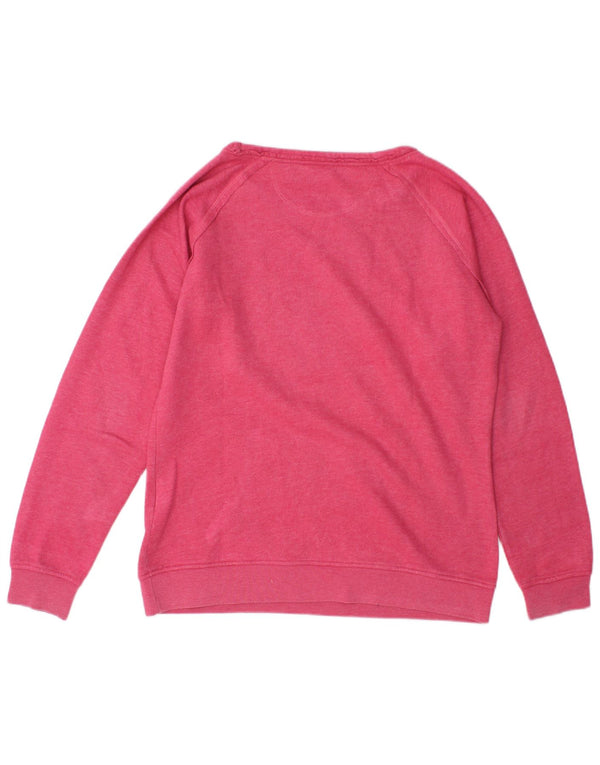 Felpa con grafica Champion da donna Heritage Fit, taglia UK 16, grande, rosa