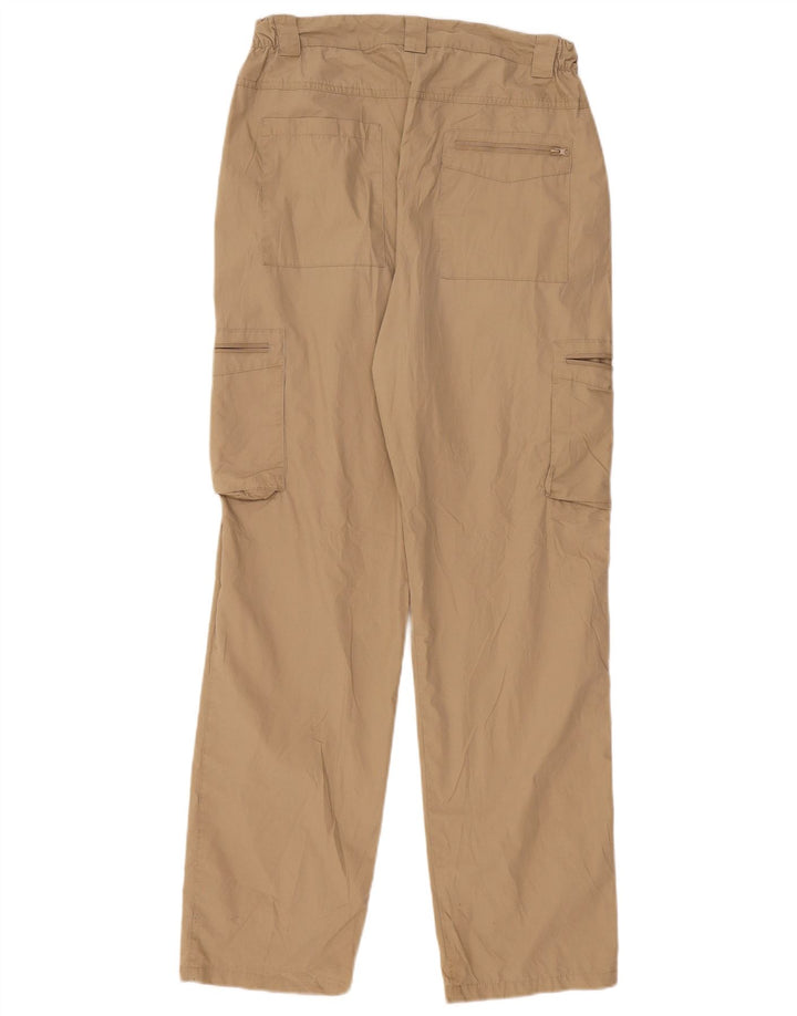 Pantaloni cargo dritti da uomo Mountain Warehouse W32 L32 Poliestere beige