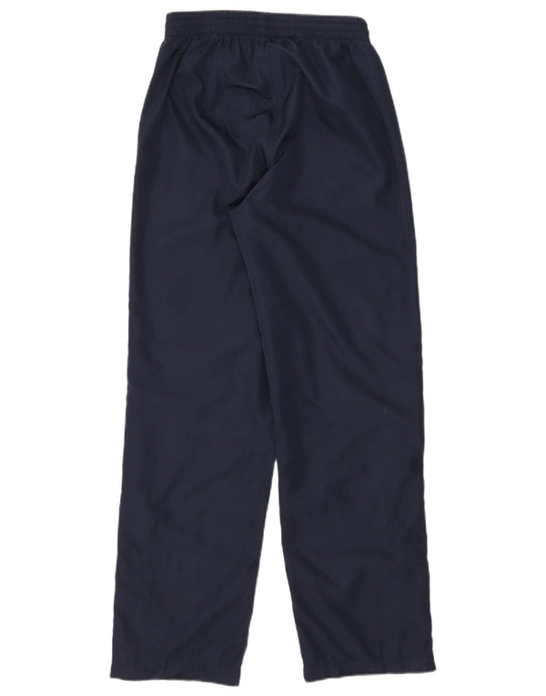 Pantaloni da tuta da uomo Asics medi in poliestere blu navy