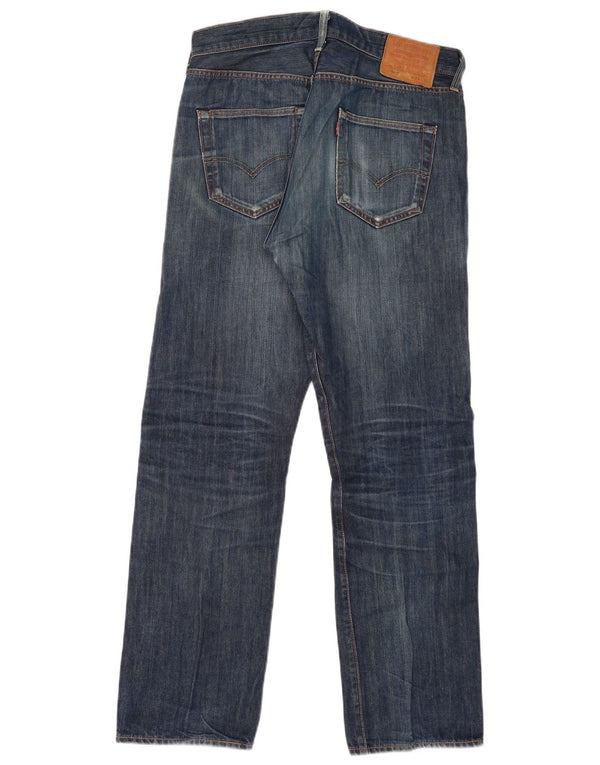 Levi's Uomo 501 Jeans dritti W33 L32 Cotone blu navy
