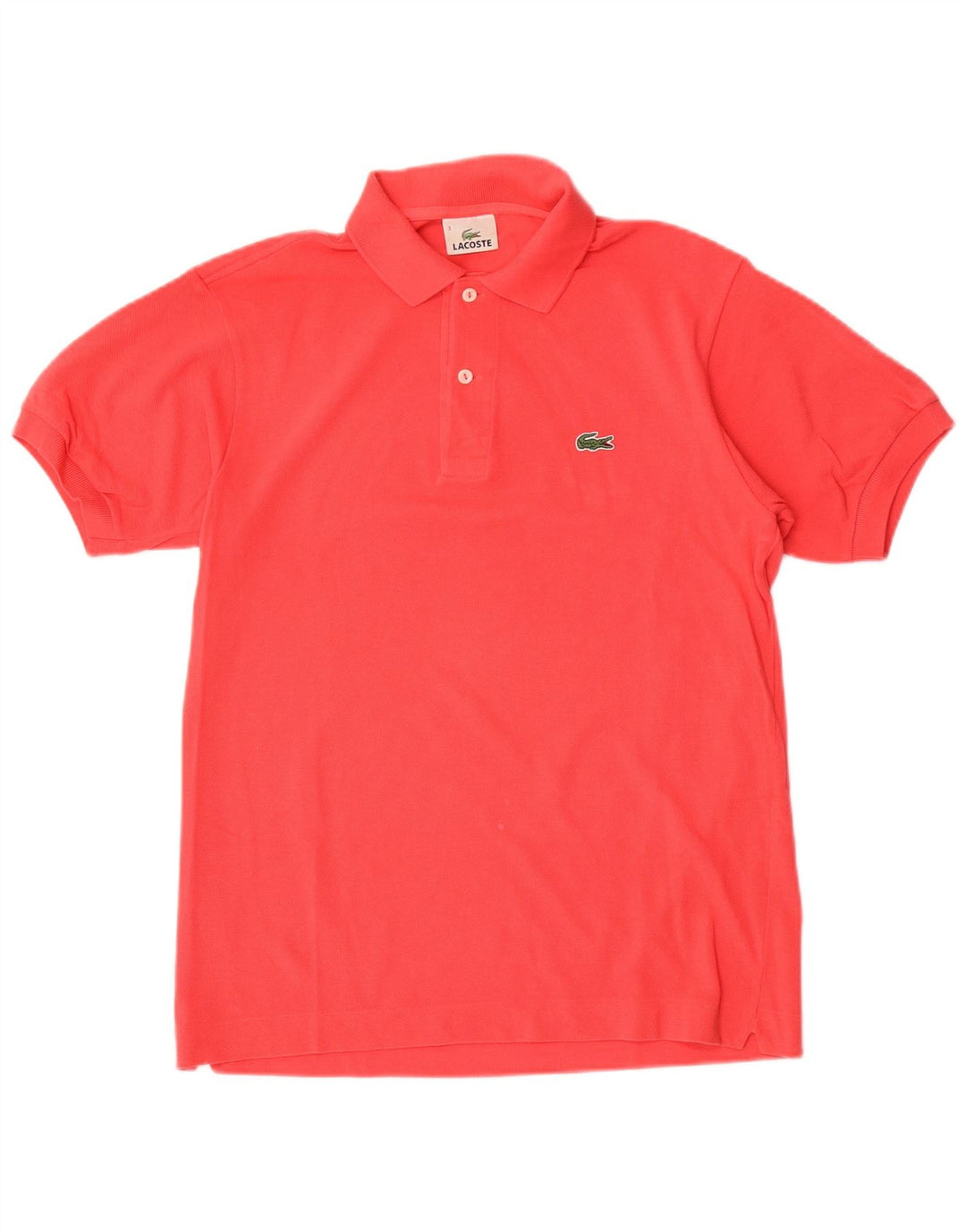Polo da uomo Lacoste taglia 3 piccola in cotone rosso