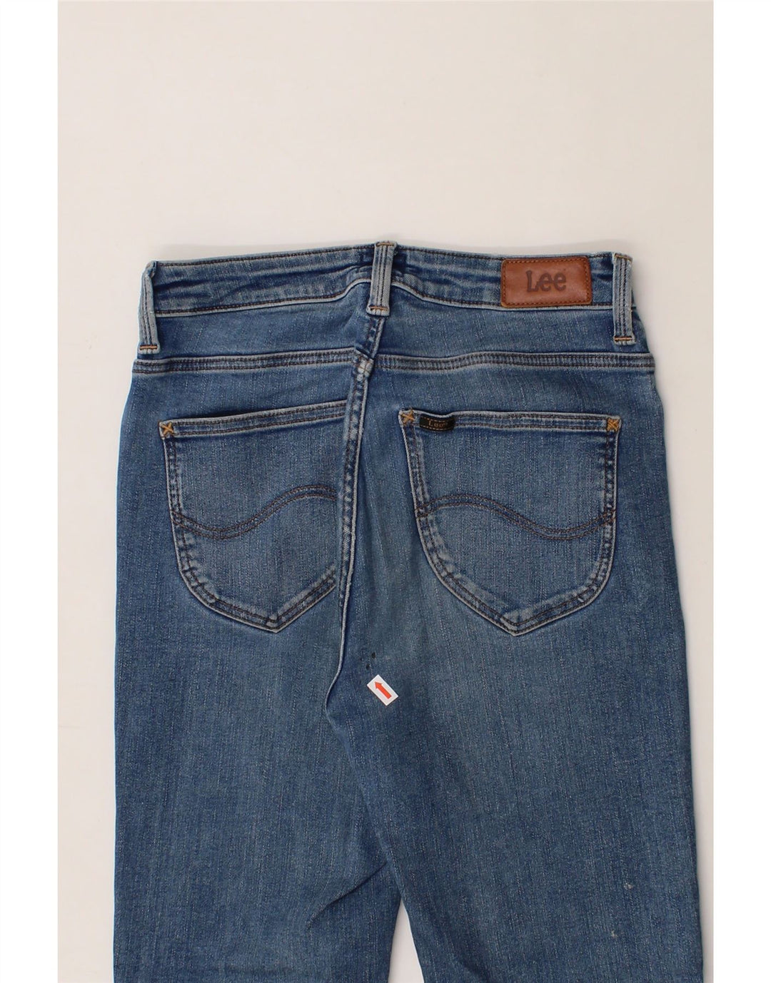 LEE Womens Scarlett High Slim Jeans W27 L28 Blue Cotton Vintage Lee and Second-Hand Lee from Messina Hembry 