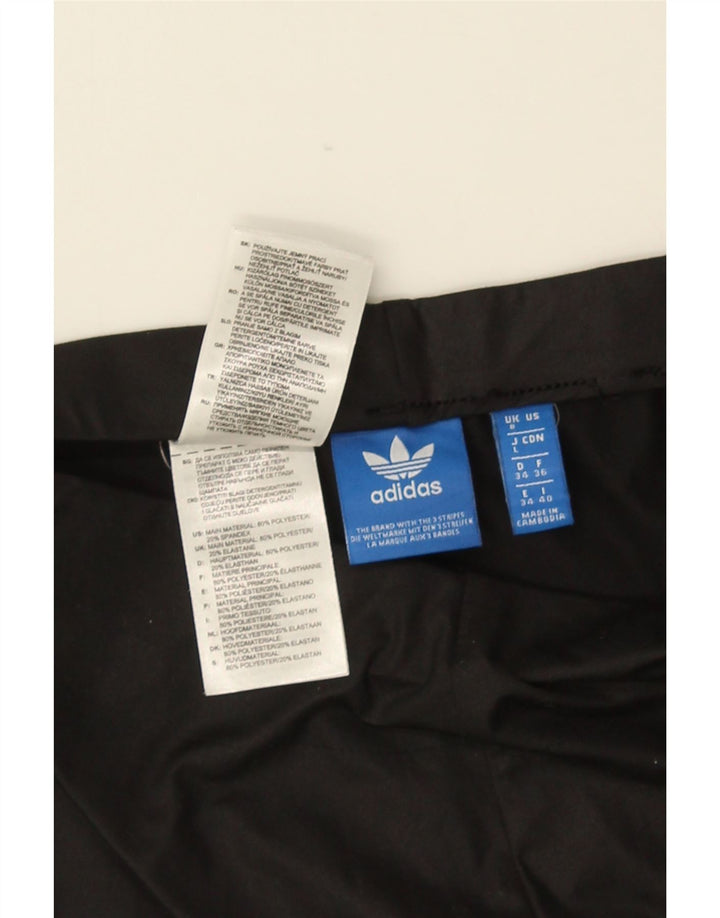 Leggings da donna ADIDAS UK 8 Small poliestere nero