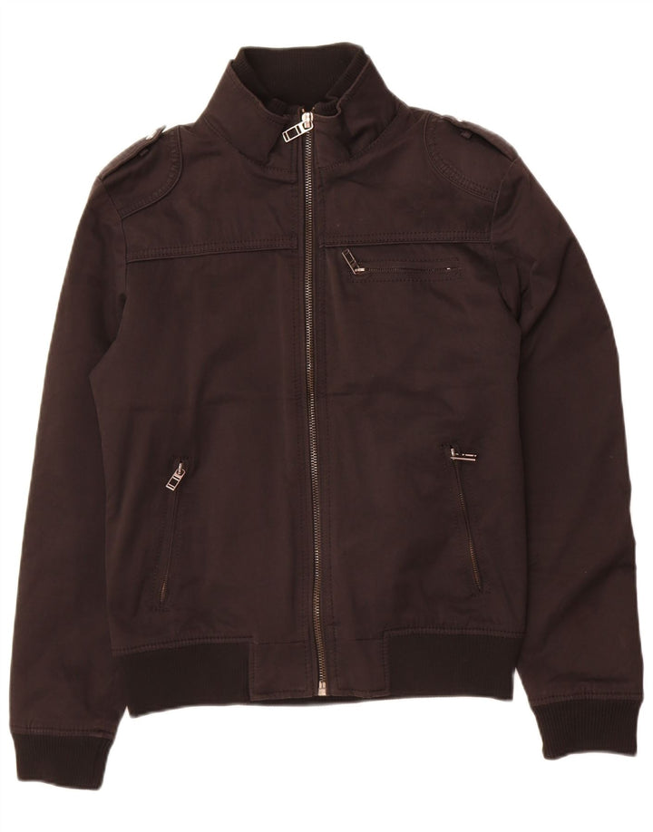Giubbotto bomber militare da uomo Zara UK 36 piccolo nero