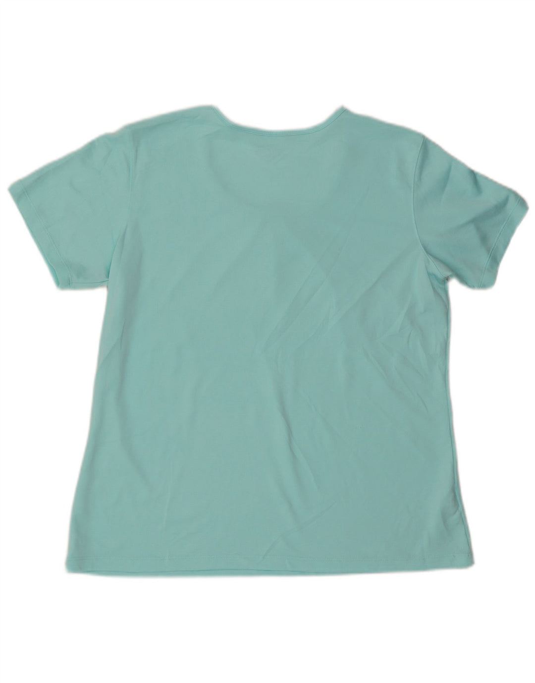 T-shirt da donna EDDIE BAUER UK 18 XL blu poliestere