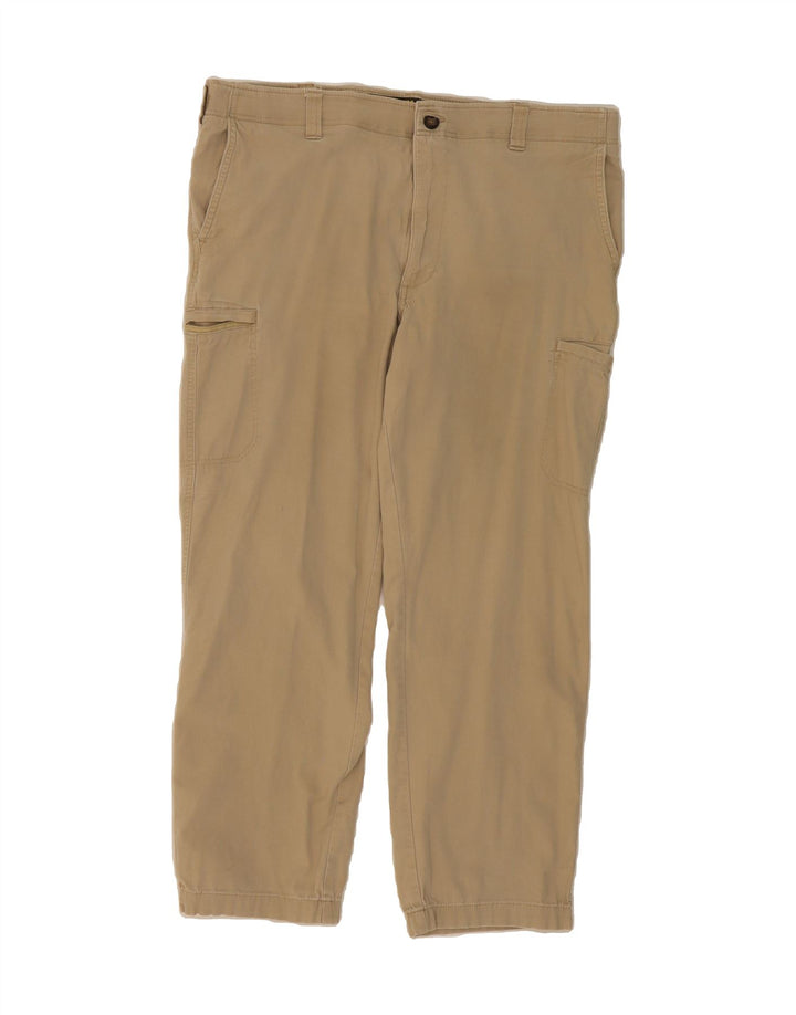 LEE Mens Straight Cargo Trousers W42 L29 Beige Vintage Lee and Second-Hand Lee from Messina Hembry 