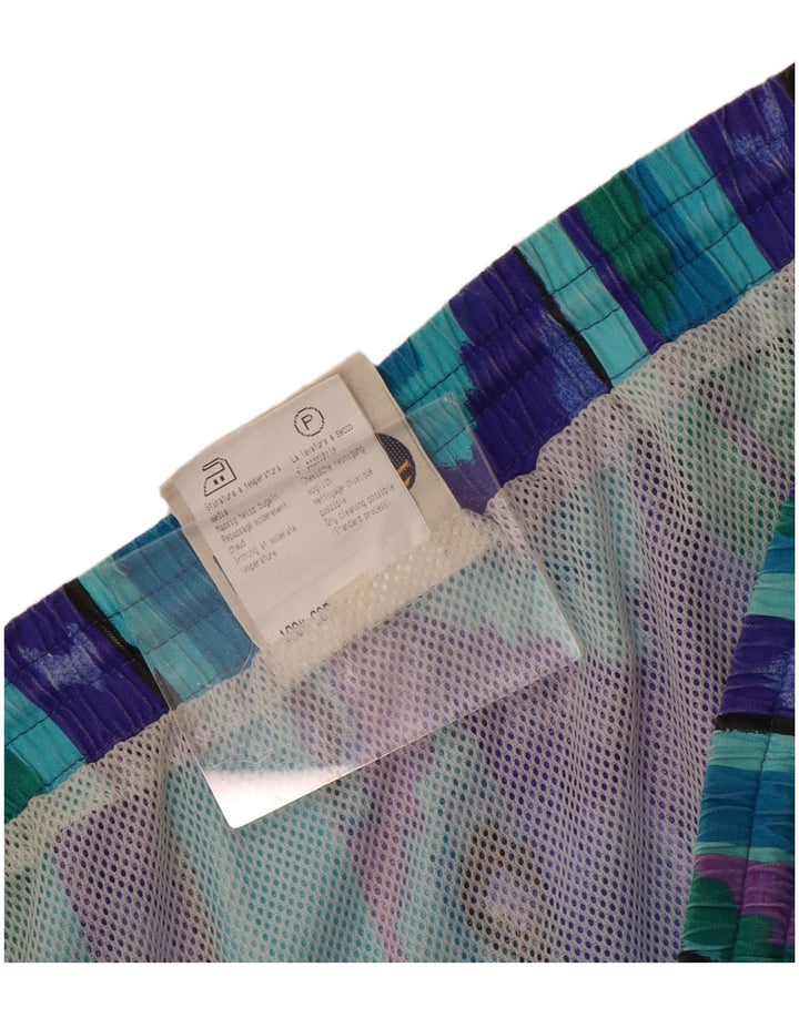 Pantaloncini Mare Uomo Navigare Medio Cotone Ikat Multicolore
