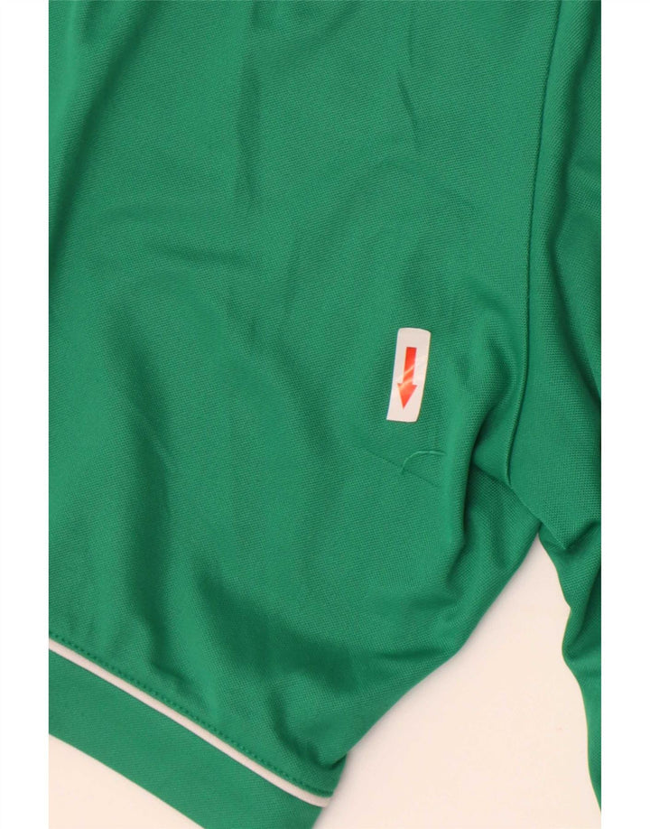 Pantaloncini sportivi Adidas Climalite da uomo in poliestere verde medio