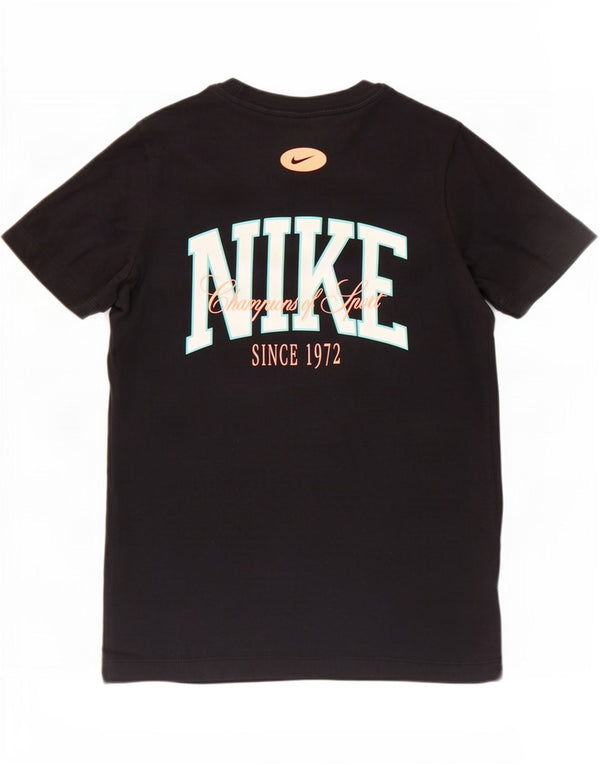 T-shirt grafica da donna Nike Top UK 14 grande nera