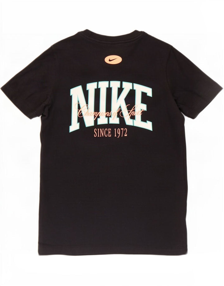 T-shirt grafica da donna Nike Top UK 14 grande nera