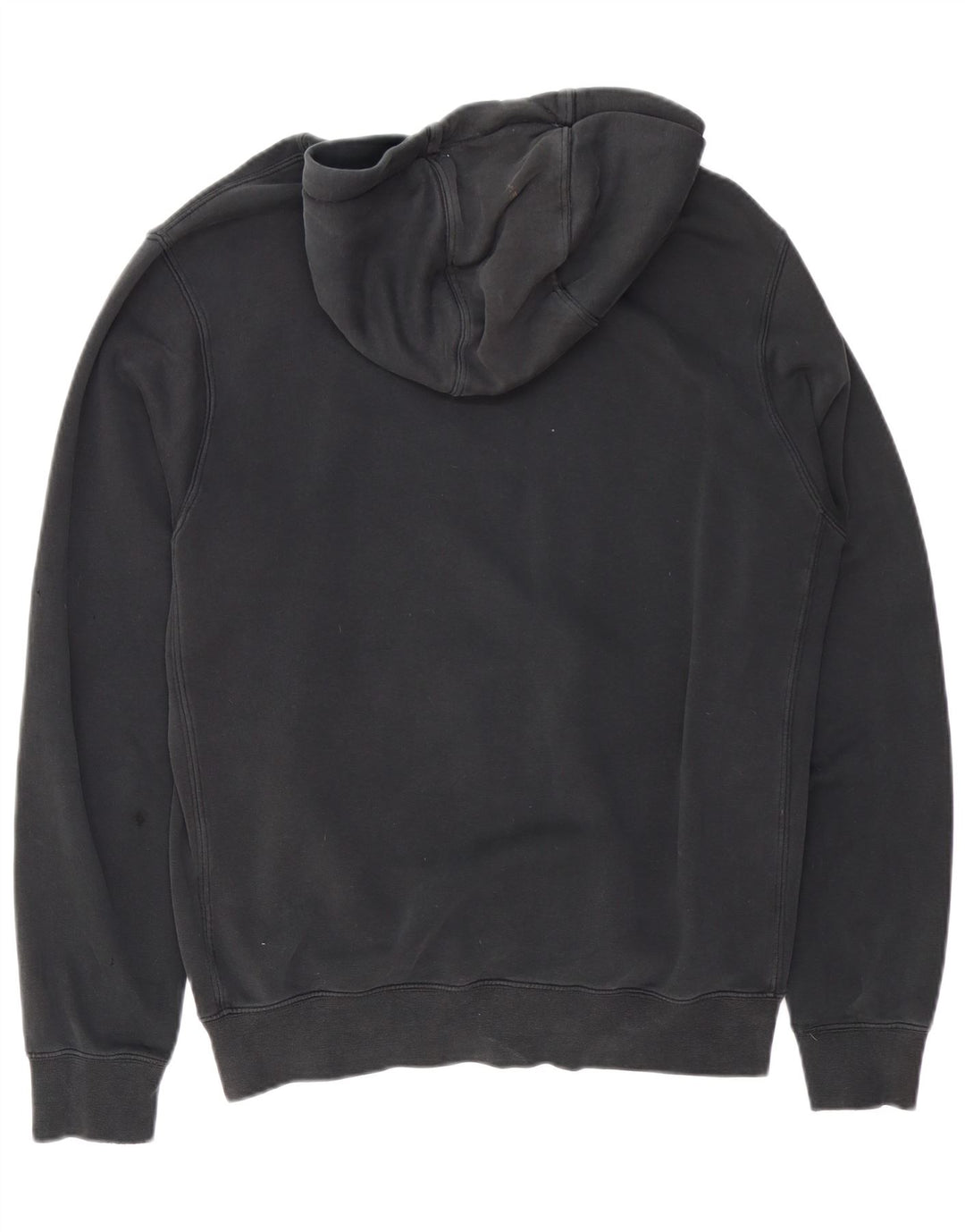 Felpa con cappuccio Nike da uomo alta in cotone nero medio