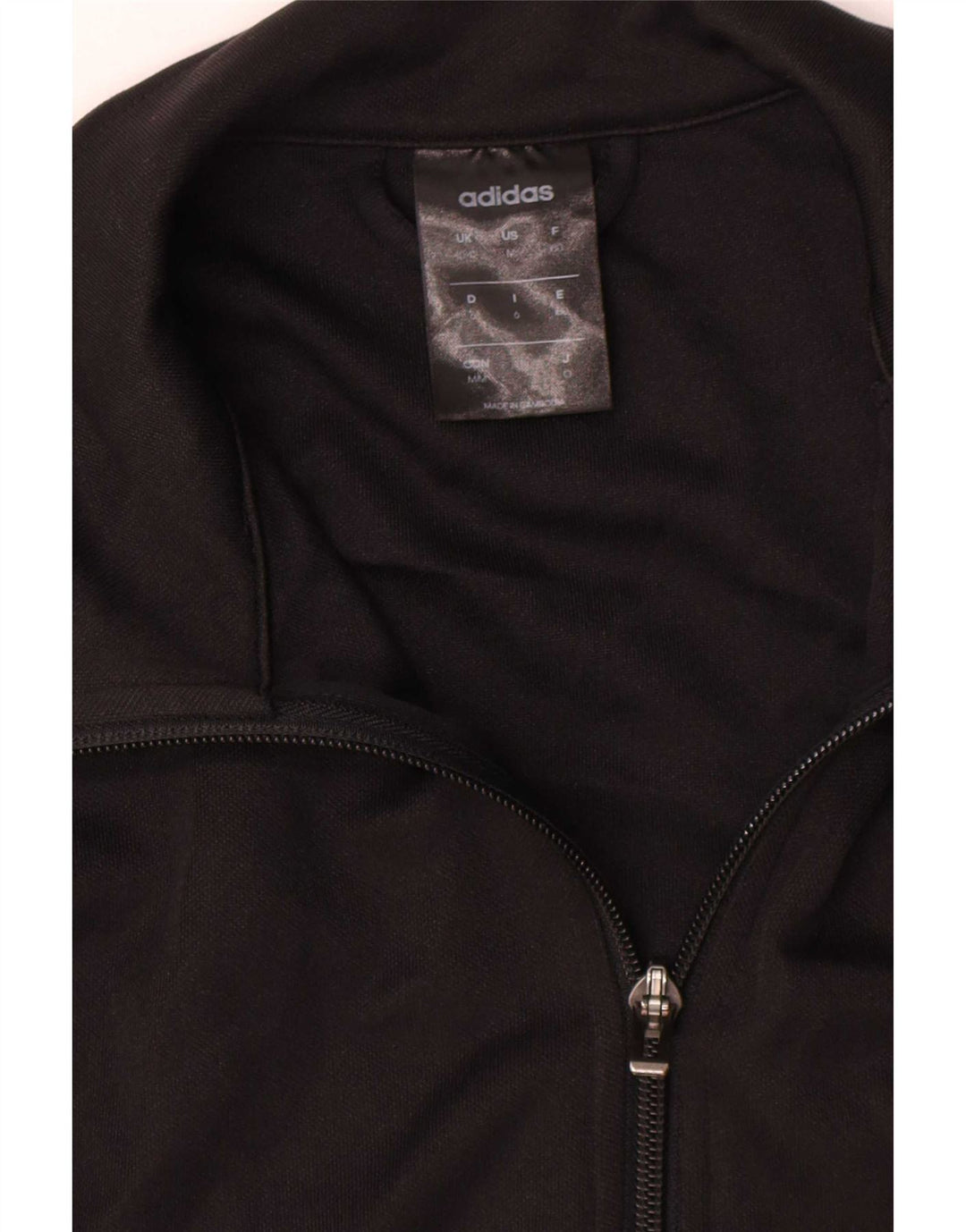 Giacca da tuta da uomo Adidas Climalite UK 40/42 medio poliestere nero