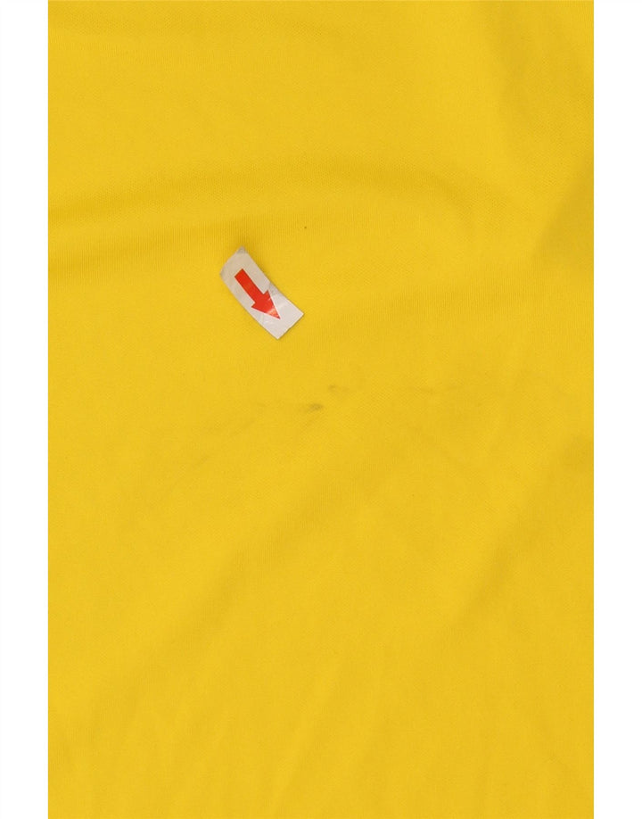 T-shirt Nike Brasil da uomo, grande, in poliestere giallo