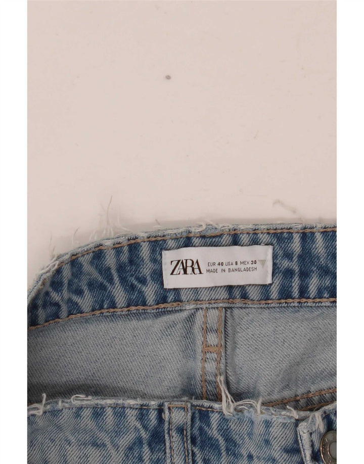 Jeans dritti da donna Zara EU 40 medi W30 L30 Blu