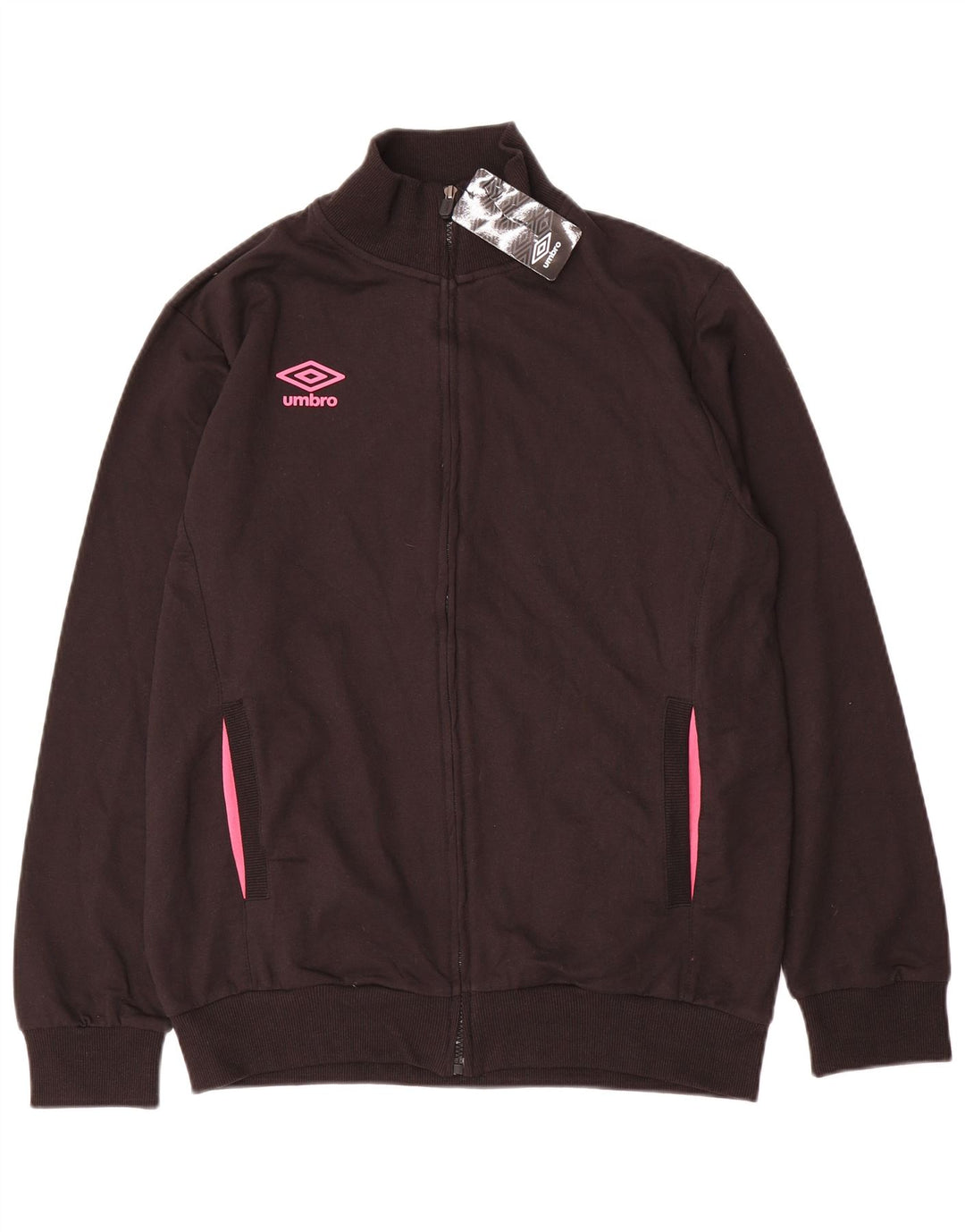 Giacca da tuta da uomo Umbro IT 52 Large in cotone nero