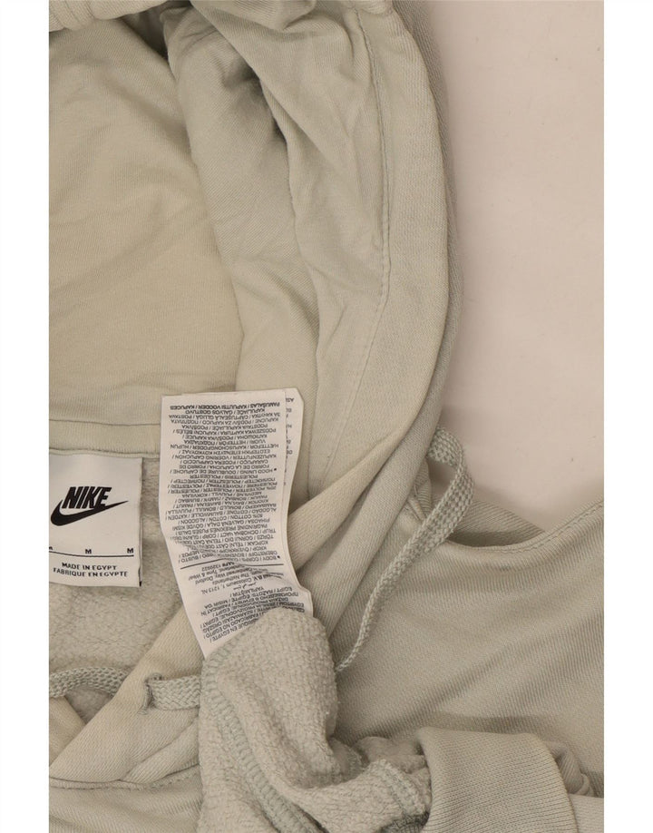 Felpa con cappuccio da uomo Nike in cotone verde medio