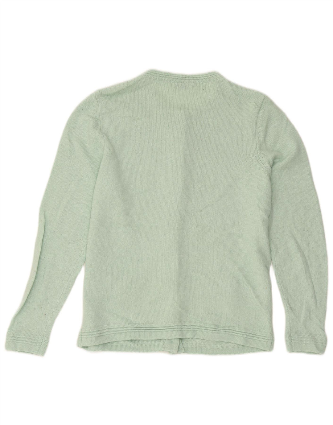 Maglione cardigan da donna Marks & Spencer UK 12 Acrilico verde medio