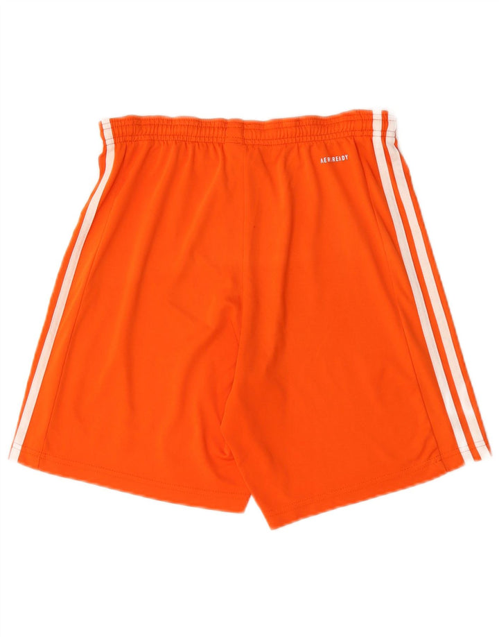 Pantaloncini sportivi Adidas Aeroready da uomo piccoli in poliestere arancione