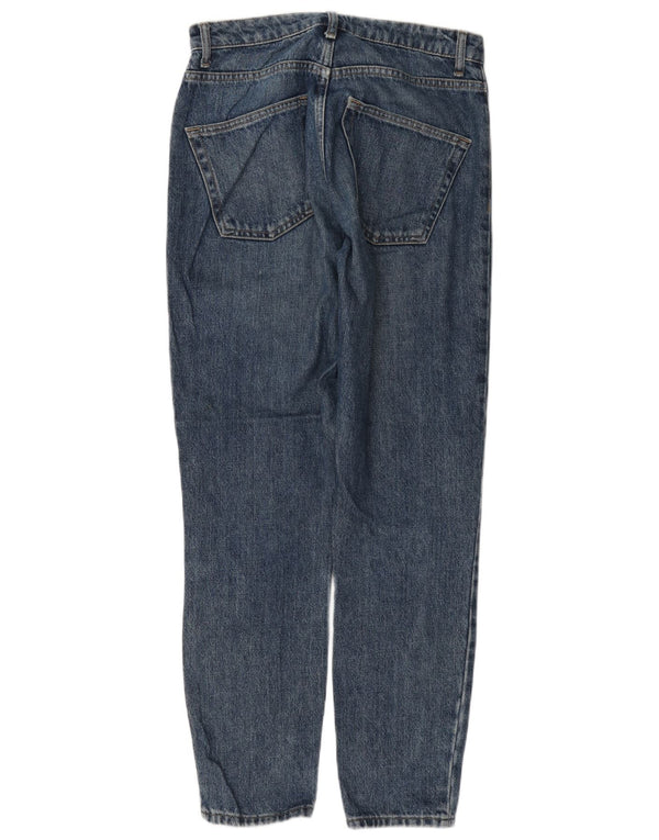 Topshop Womens Mom Tapered Jeans W28 L28 Blue Cotton