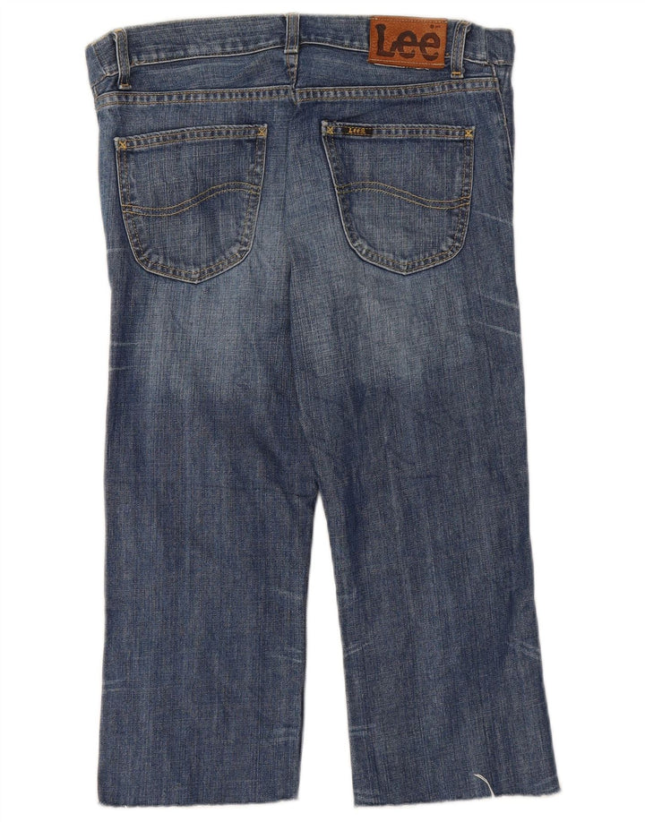 Jeans corti da uomo LEE W28 L20 in cotone blu