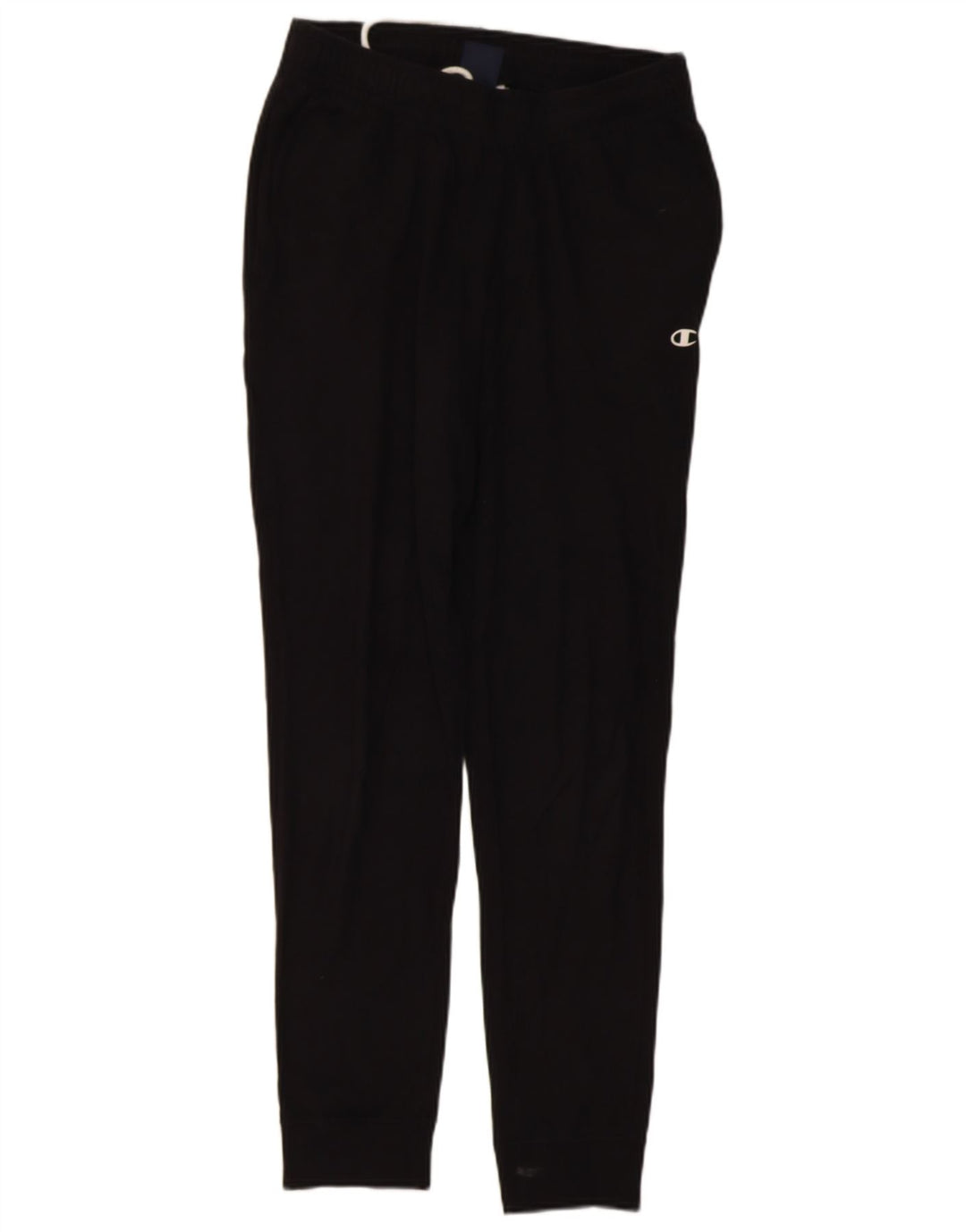 CHAMPION Mens Tracksuit Trousers Joggers Small Black Cotton