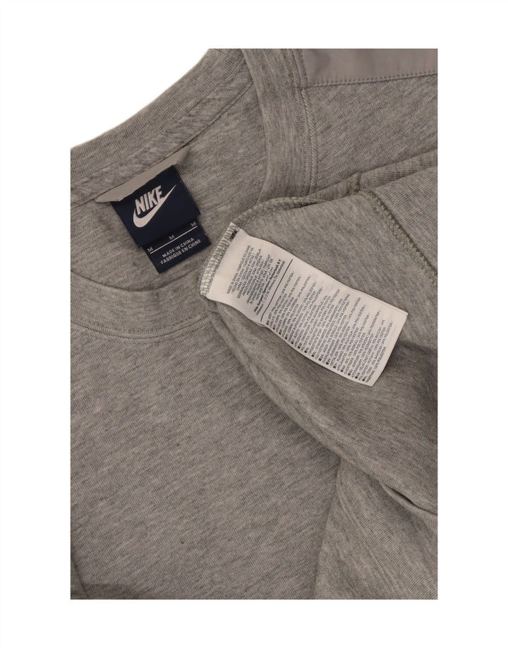 Felpa da donna Nike Jumper UK 14 cotone grigio medio