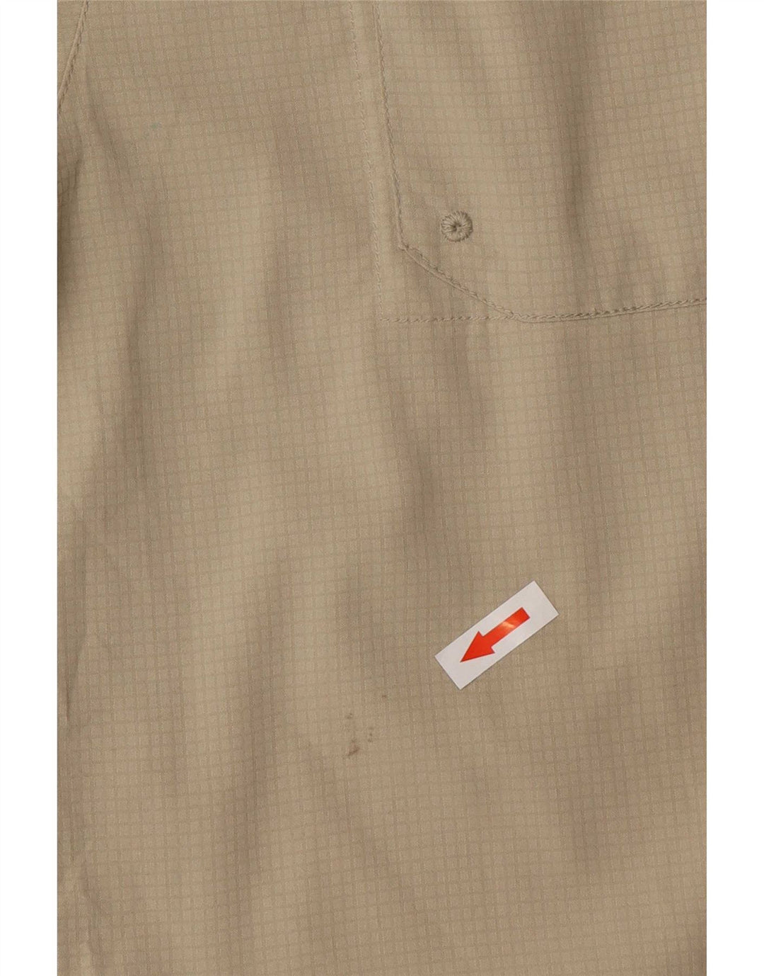 Camicia Columbia Omni-Shade da uomo XL poliestere kaki