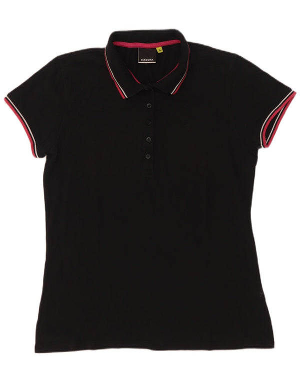 Polo Diadora Donna UK 18 XL Nera