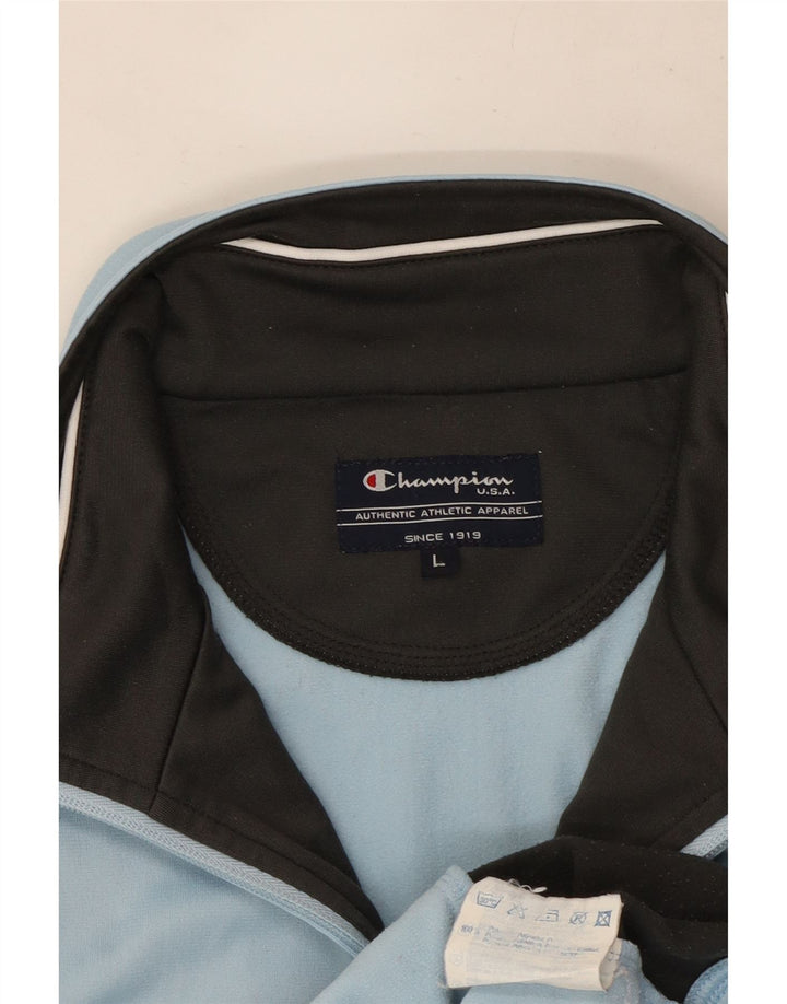 Giacca da tuta da donna Champion UK 16 Large Blu Colourblock Poliestere