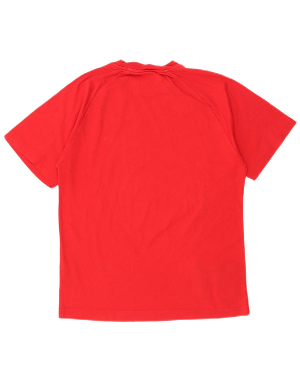 T-shirt grafica da uomo KAPPA Top XS rosso in cotone