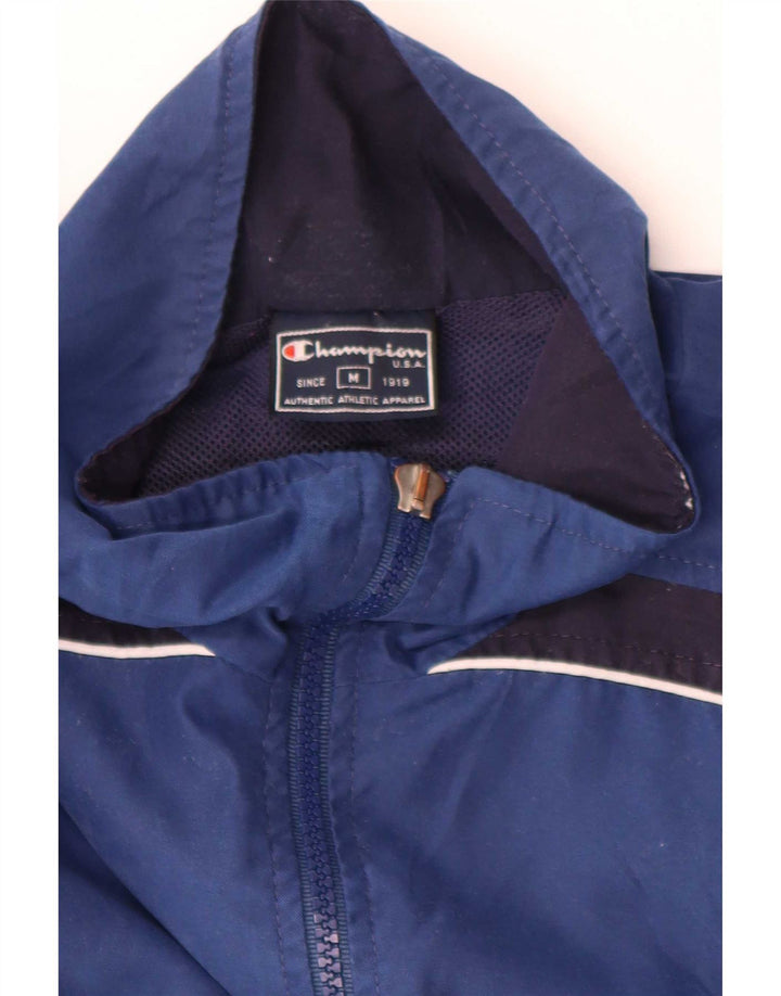 Giacca da tuta da uomo Champion Colorblock blu medio