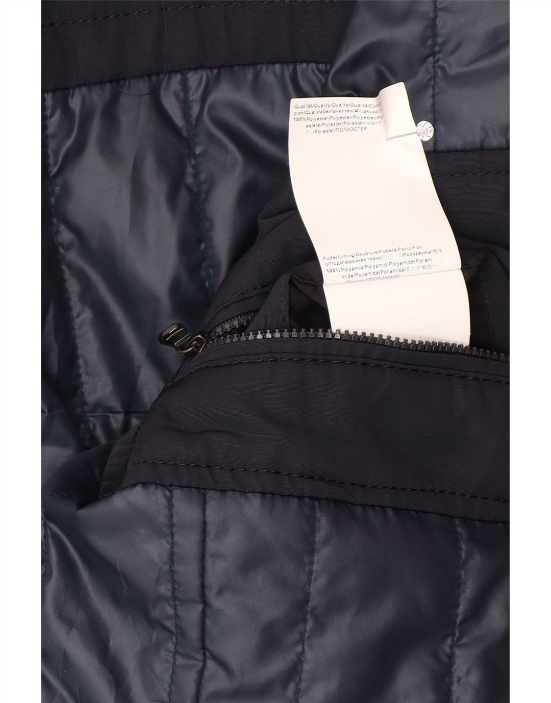 Giacca utility da uomo Hugo Boss IT 52 XL Poliestere blu navy