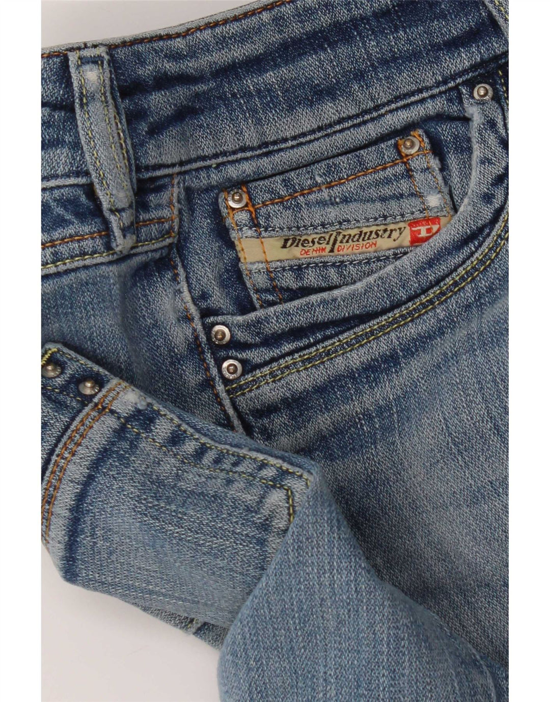 Jeans Bootcut da donna Diesel W28 L28 cotone blu