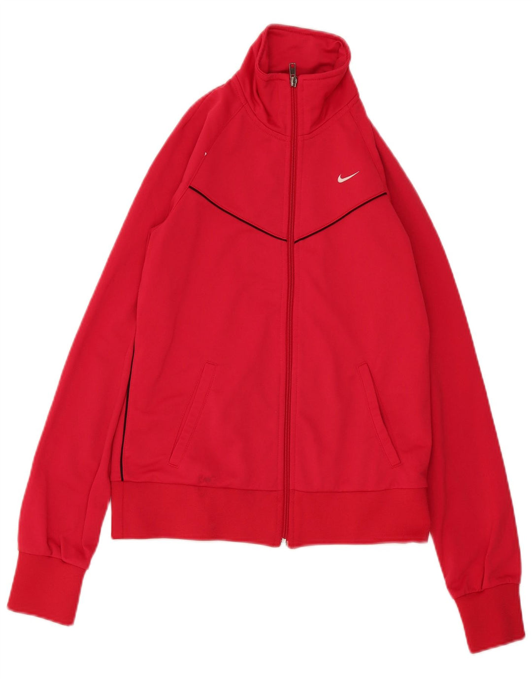 Giacca da tuta da donna Nike UK 12 poliestere rosa medio