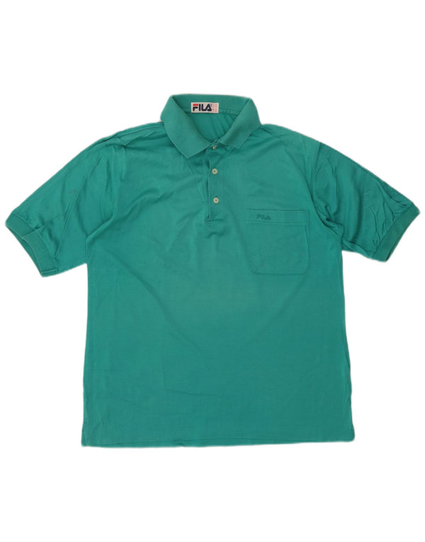 Polo Uomo FILA IT 46 Small Verde Cotone