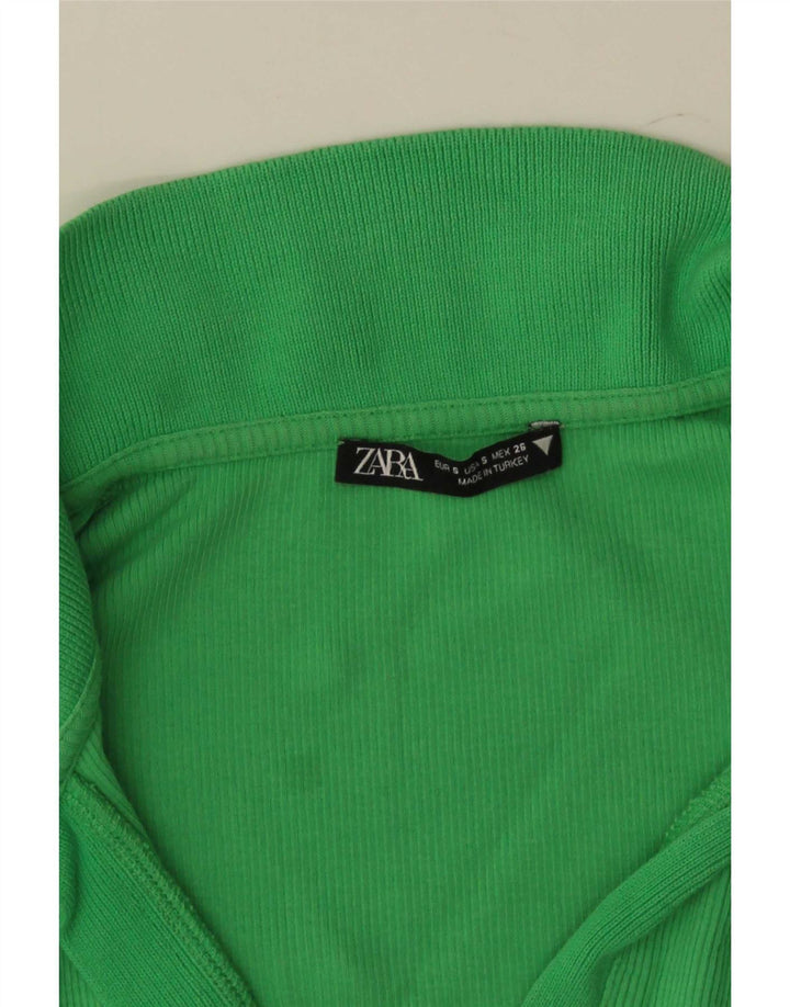 Abito polo da donna Zara UK 8 piccolo verde