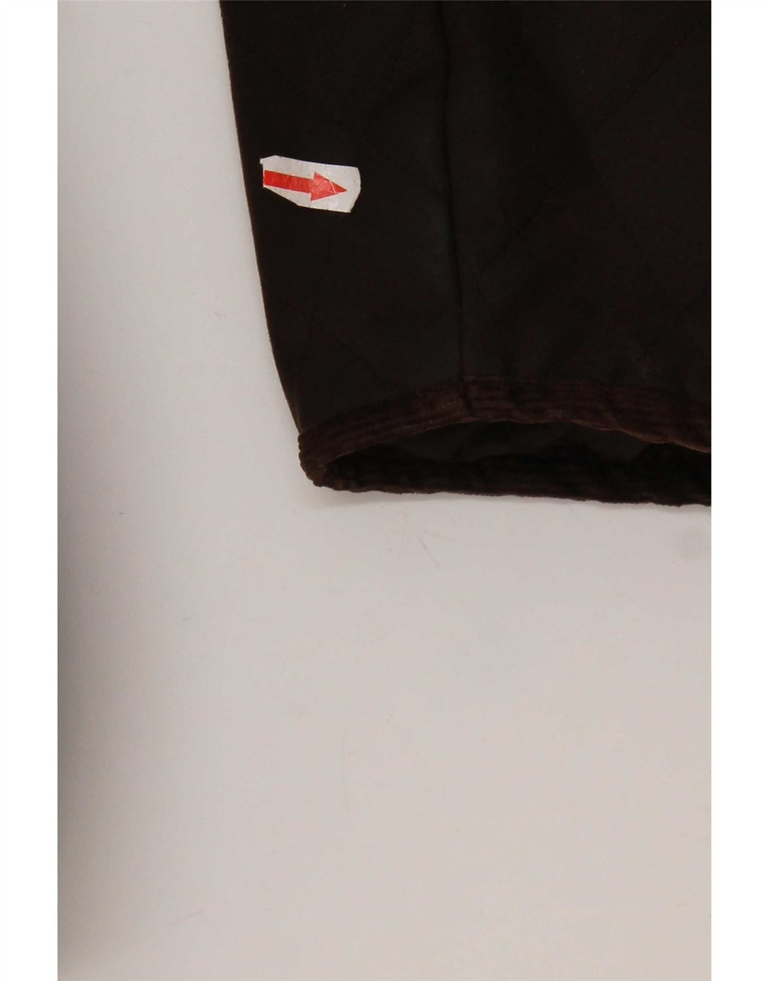 Giacca da donna trapuntata in cotone cerato Rydale UK 14 grande marrone