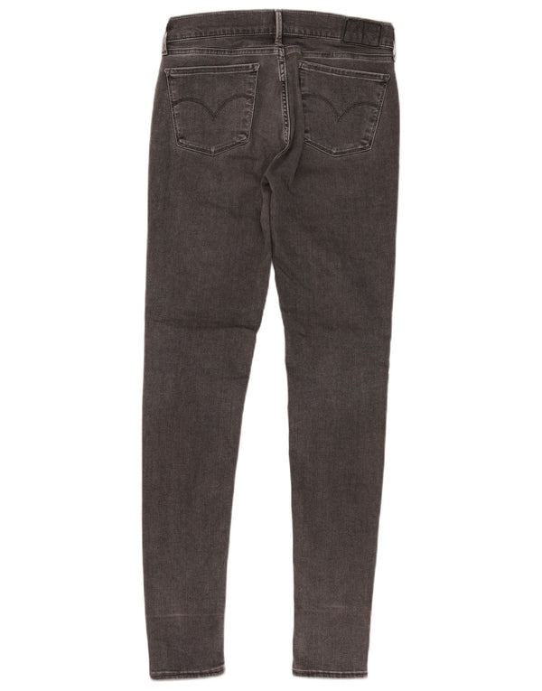 Jeans Levi's 710 Super Skinny da donna W27 L32 in cotone grigio