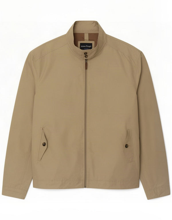 Giubbotto bomber da uomo James Pringle UK 42 XL Poliestere kaki