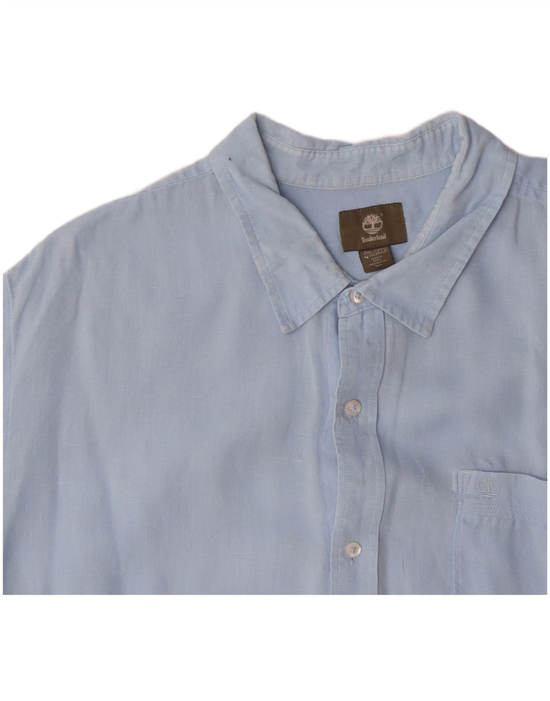 Camicia a maniche corte vestibilità regolare da uomo TIMBERLAND 3XL Blu