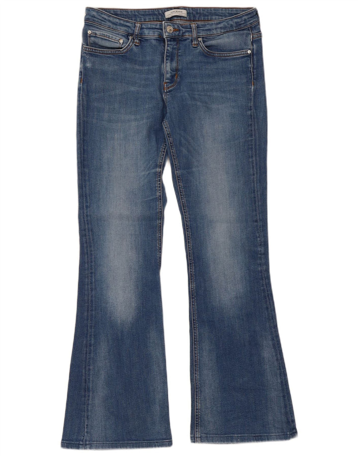 Jeans svasati da donna Zara EU 40 medi W30 L30 Blu