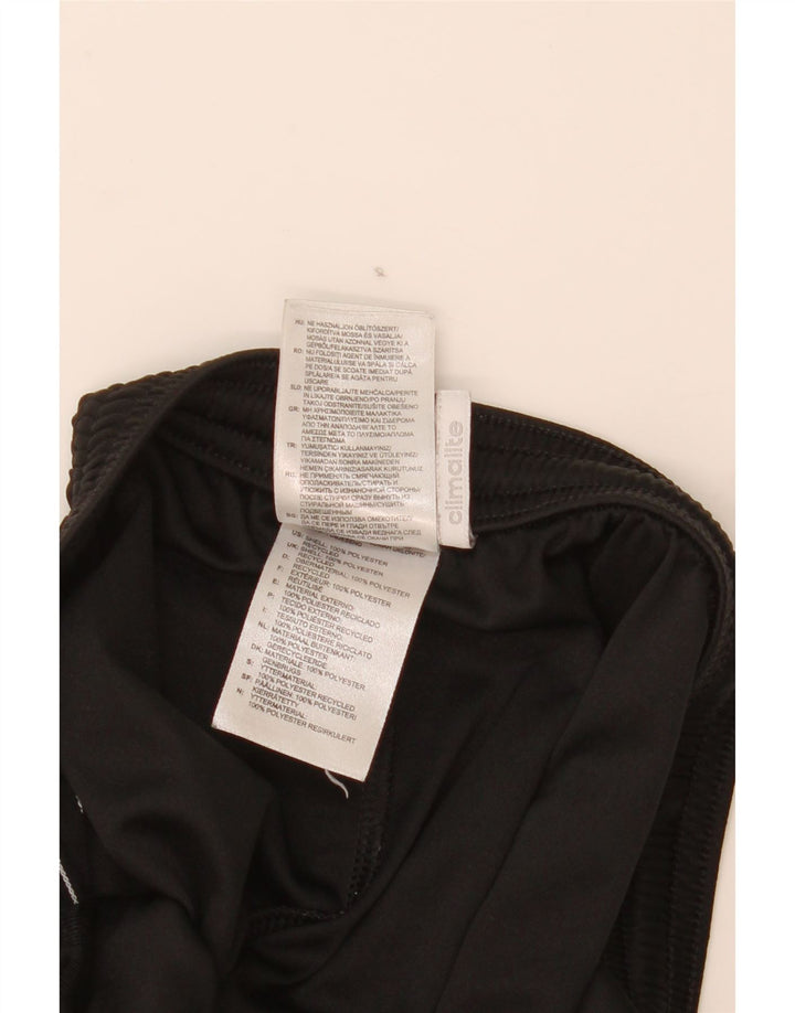 Pantaloncini sportivi Adidas Climalite da uomo, poliestere color block medio nero