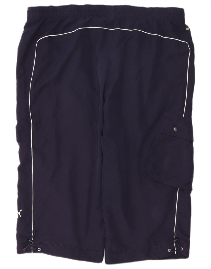 Pantaloncini sportivi Bermuda PUMA da uomo XL blu navy