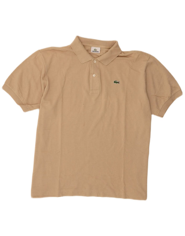 Polo da uomo Lacoste taglia 7 2XL cotone beige