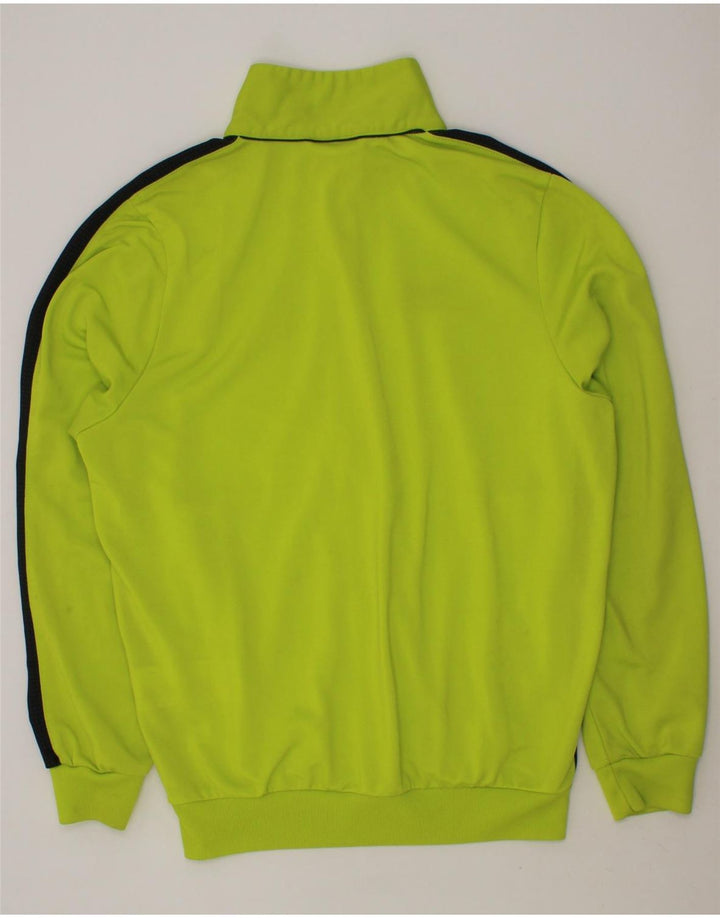 JAKO Boys Graphic Tracksuit Top Jacket 11-12 Years Green Colourblock Vintage Jako and Second-Hand Jako from Messina Hembry 